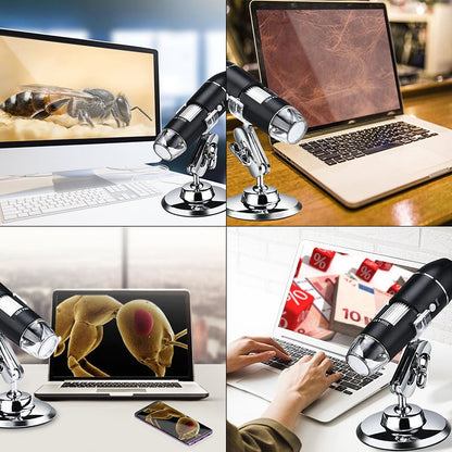 MicroView HD – Digitaal Zakmicroscoop met 1600x vergroting