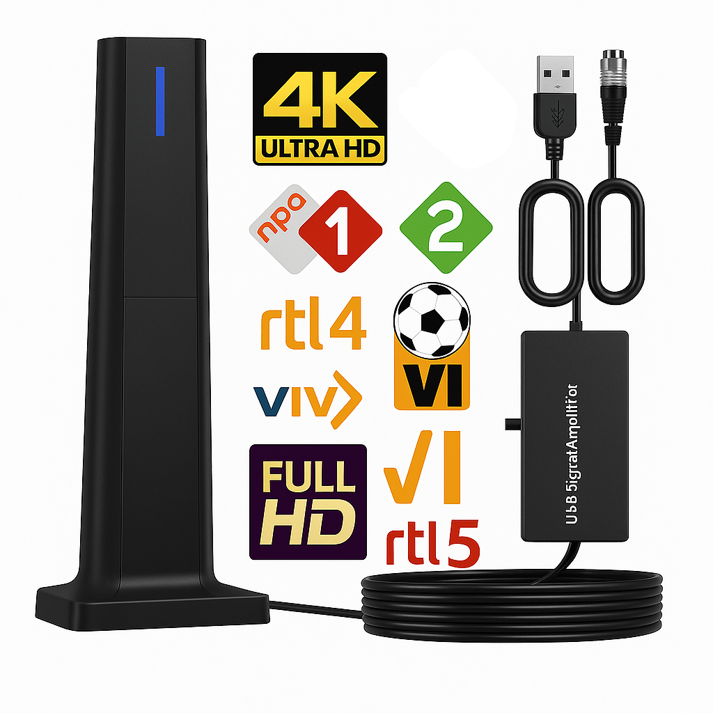 TVFree Ultra – Haarscherpe tv, zonder kabels of kosten
