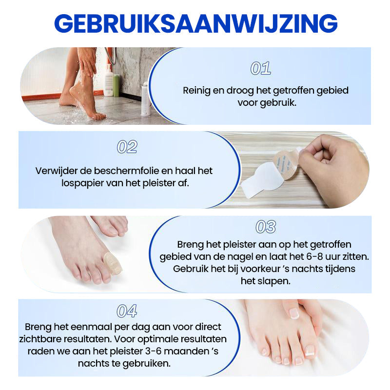 SchimmelStop Pleister – Sterke nagels, zonder gedoe