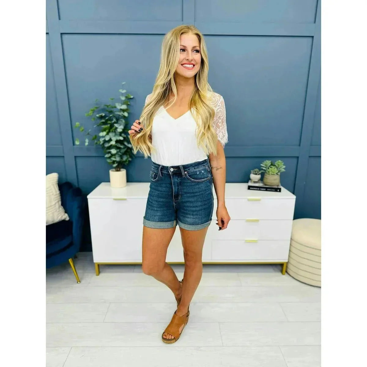 Lina Shorts – Zomers Comfort met een Vleugje Flair