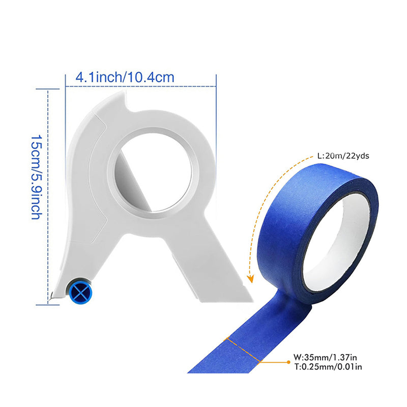 TapeTrim – Perfecte Randen Zonder Gedoe