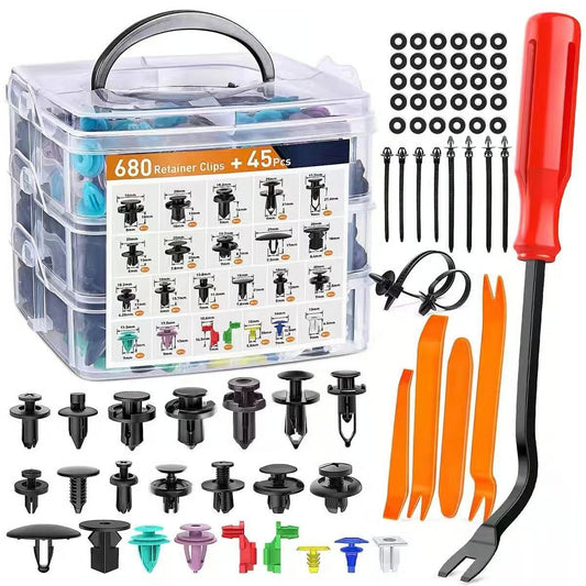 GripFix Auto Clips – Complete 680-delige set voor elke reparatie