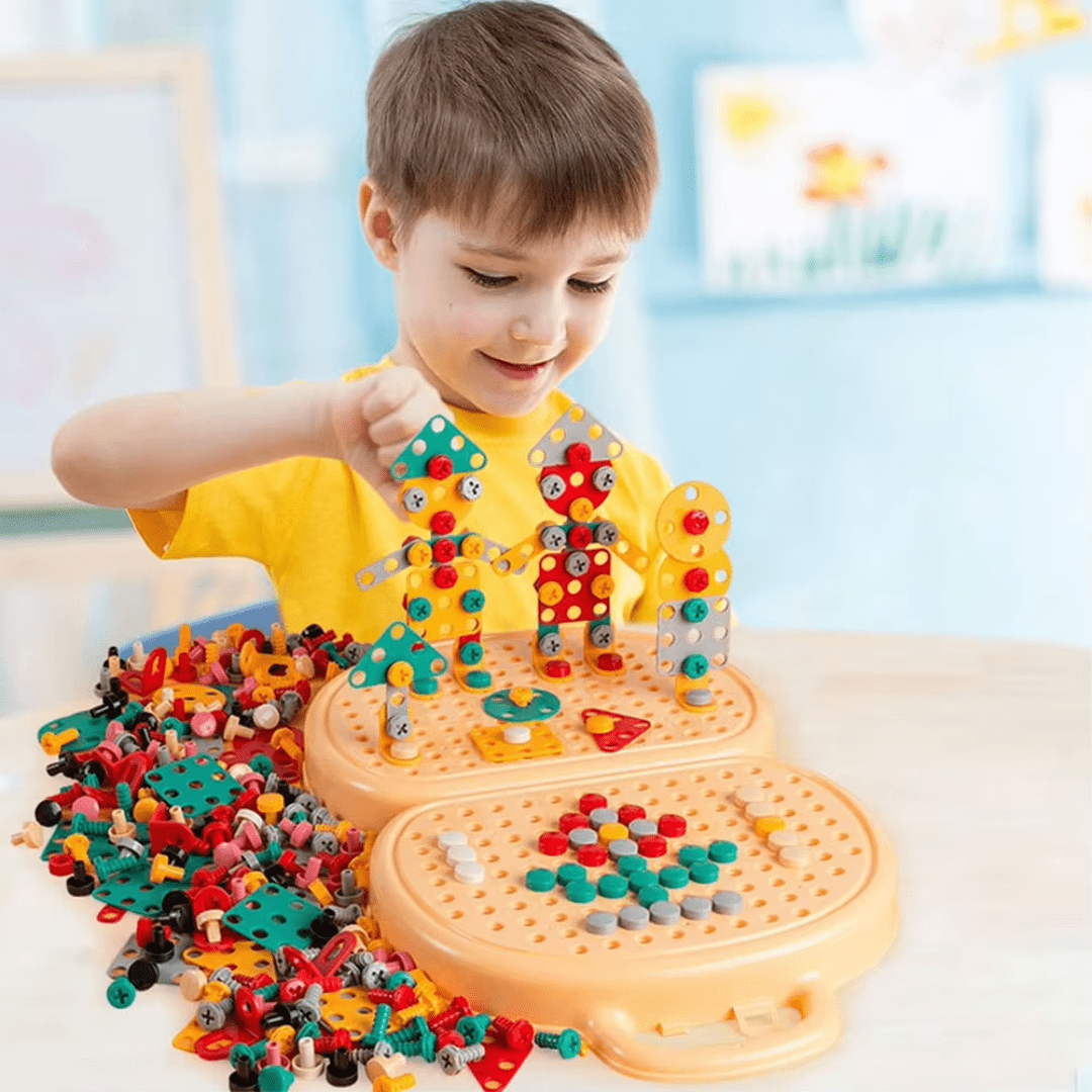 MiniMaker Gereedschapsset – Bouwplezier voor Slimme Handjes