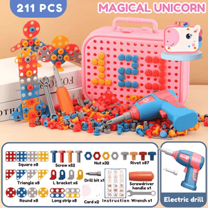 MiniMaker Gereedschapsset – Bouwplezier voor Slimme Handjes