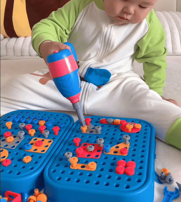 MiniMaker Gereedschapsset – Bouwplezier voor Slimme Handjes