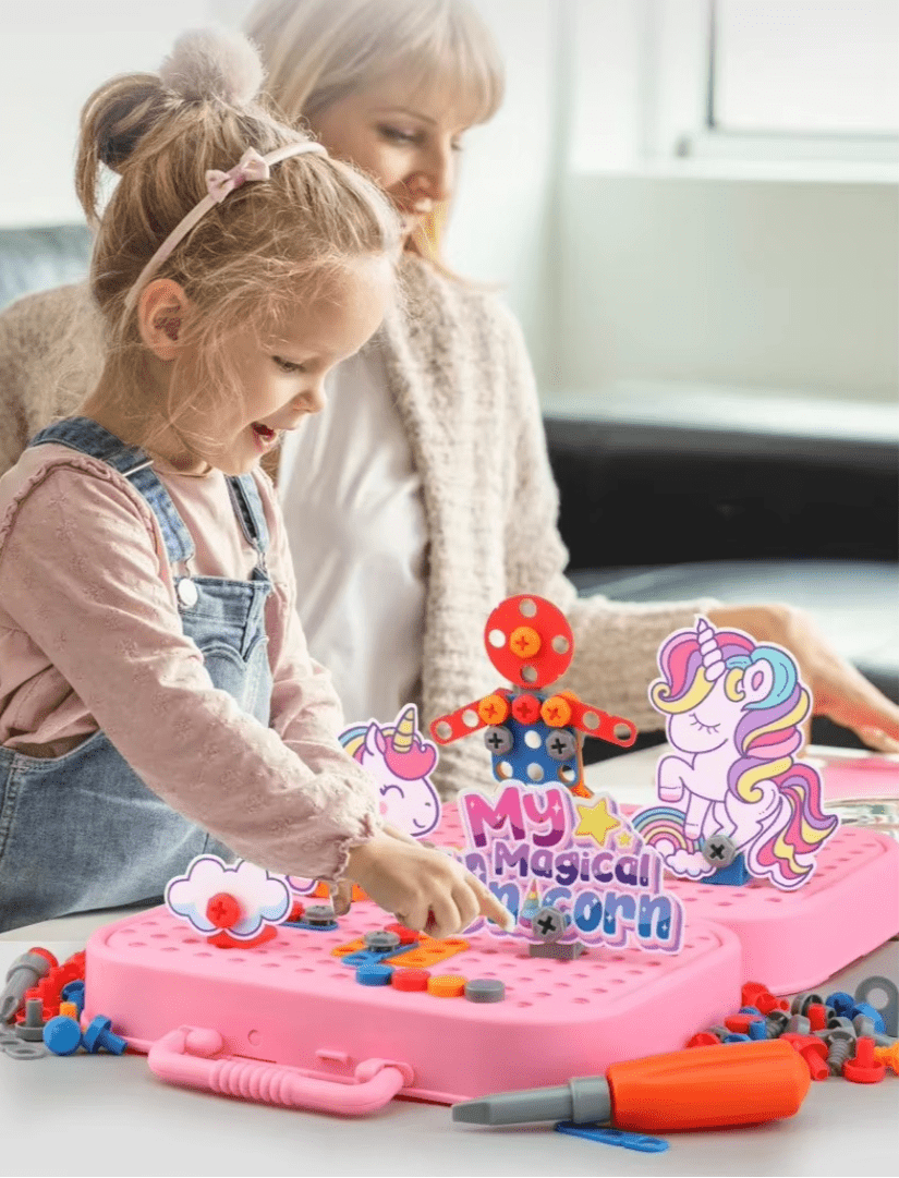 MiniMaker Gereedschapsset – Bouwplezier voor Slimme Handjes