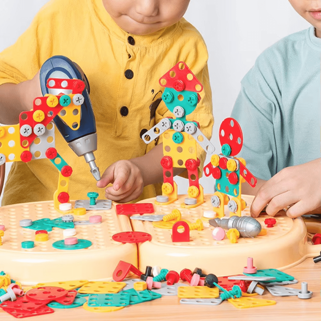 MiniMaker Gereedschapsset – Bouwplezier voor Slimme Handjes