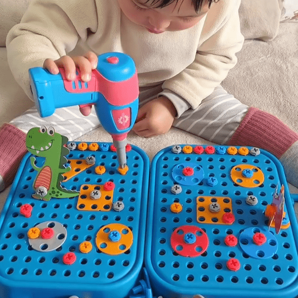 MiniMaker Gereedschapsset – Bouwplezier voor Slimme Handjes