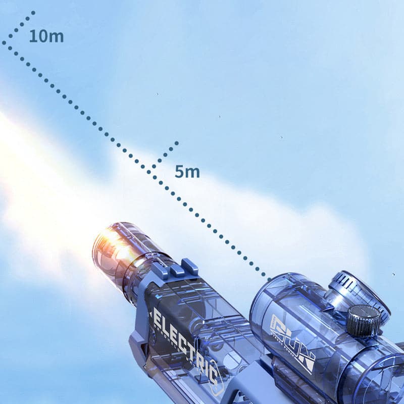 HydroStrike Pro Automatisch Waterpistool met Verre Bereik en LED Verlichting