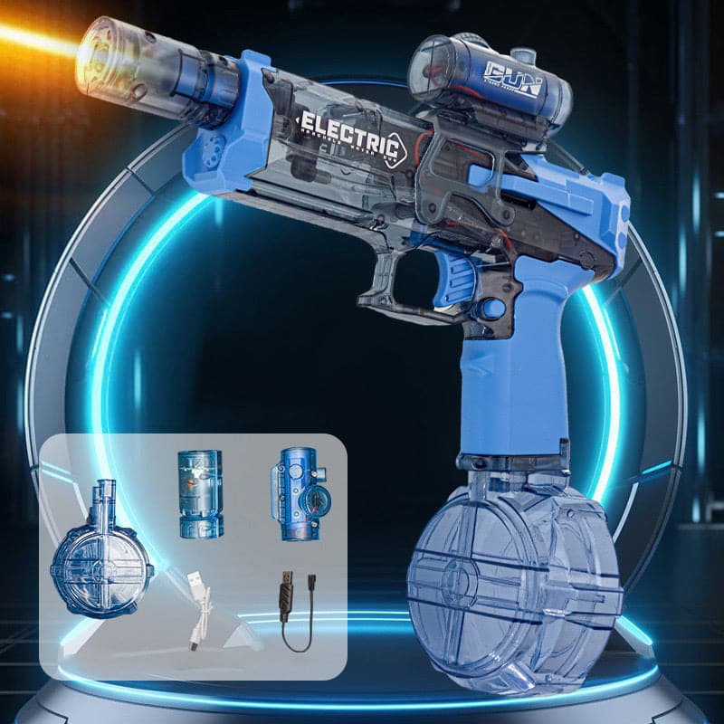 HydroStrike Pro Automatisch Waterpistool met Verre Bereik en LED Verlichting