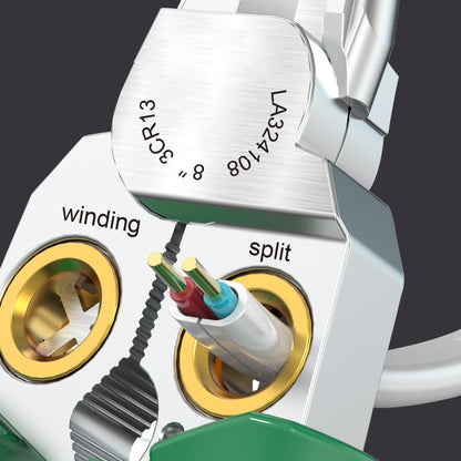 CableMaster 8-in-1 – Multitool voor knippen, strippen en klemmen