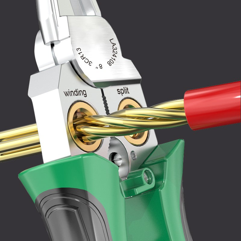 CableMaster 8-in-1 – Multitool voor knippen, strippen en klemmen