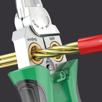 CableMaster 8-in-1 – Multitool voor knippen, strippen en klemmen